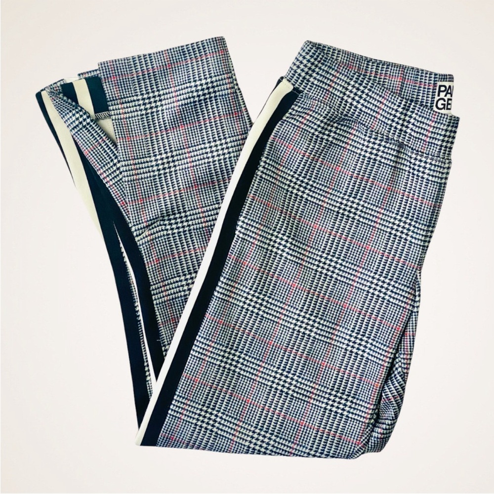 Like-New Pam & Gela Crop Flared Scuba Track Pants, Size Small - Picture 4 of 14